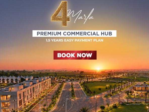 4 Marla commercial plot for sale in daska meraj housing