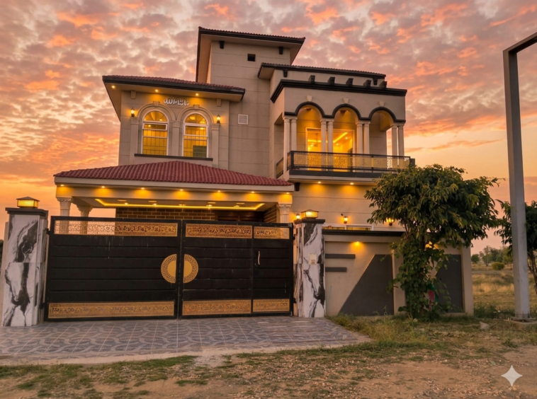 10 marla house for sale in meraj housing society daska sialkot